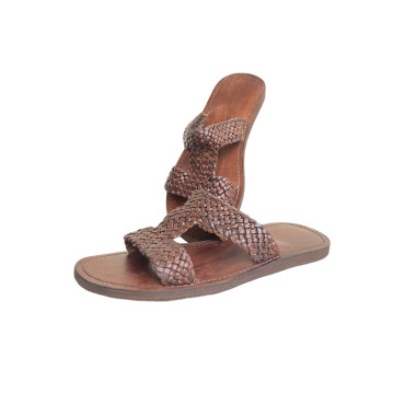 Sandales Tressées en vrai...