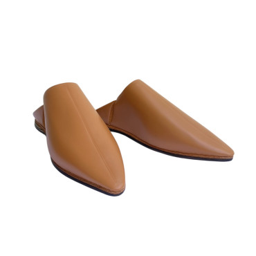 Babouche Royale Caramel en...