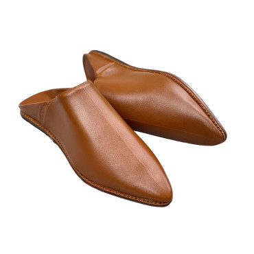 Babouches Royales en Cuir...