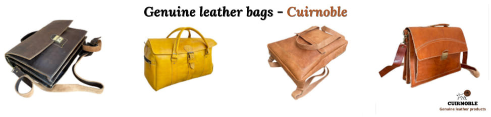 Genuine leather bags